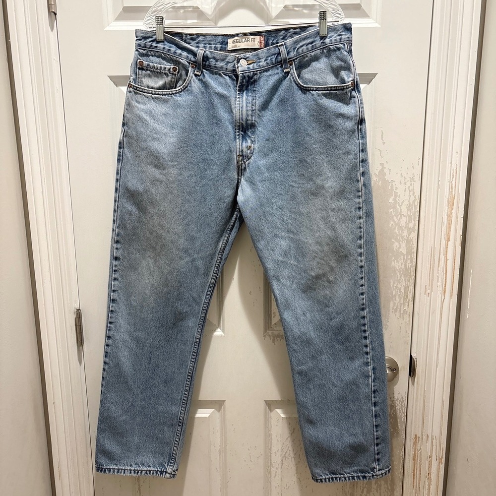 Vintage Y2K Levis 505 Regular Fit Jeans 38x32